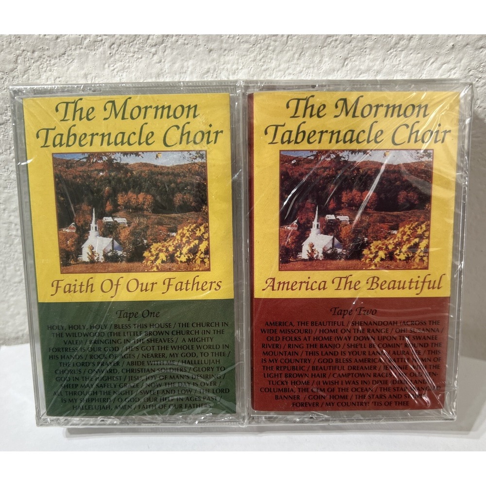 1993 The Mormon Tabernacle Choir Faith of Our Fathers‎ & America the Beautiful